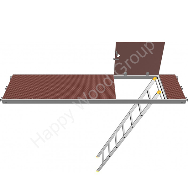 Square Pattern Anti slip plywood For Scaffolding Platform - Buy Square ...