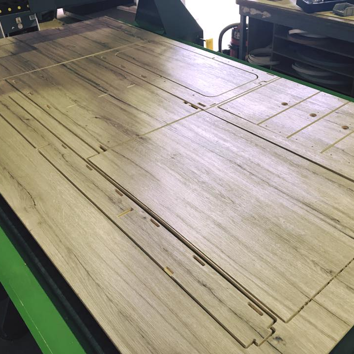 Lightweight plywood for the Caravan