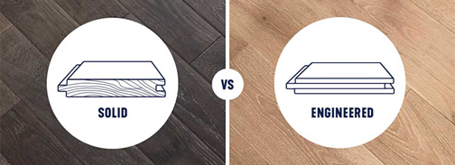 Difference between Solid Hardwood And Engineered Hardwood Flooring