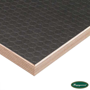 Hexa Pattern Anti slip plywood For Stage Platform